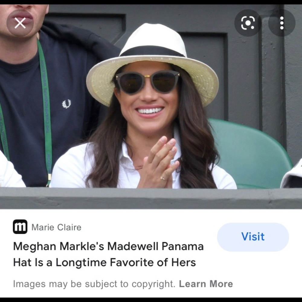 NWOT Madewell x Biltmore Straw Panama Hat